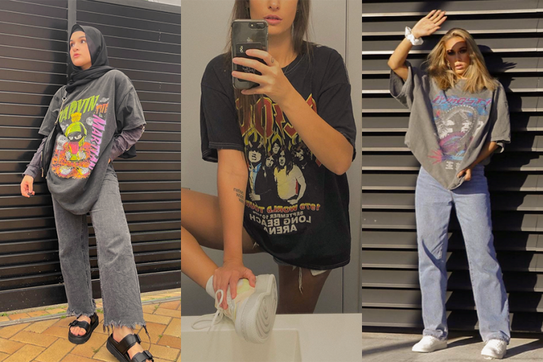 oversized graphic tee cheap